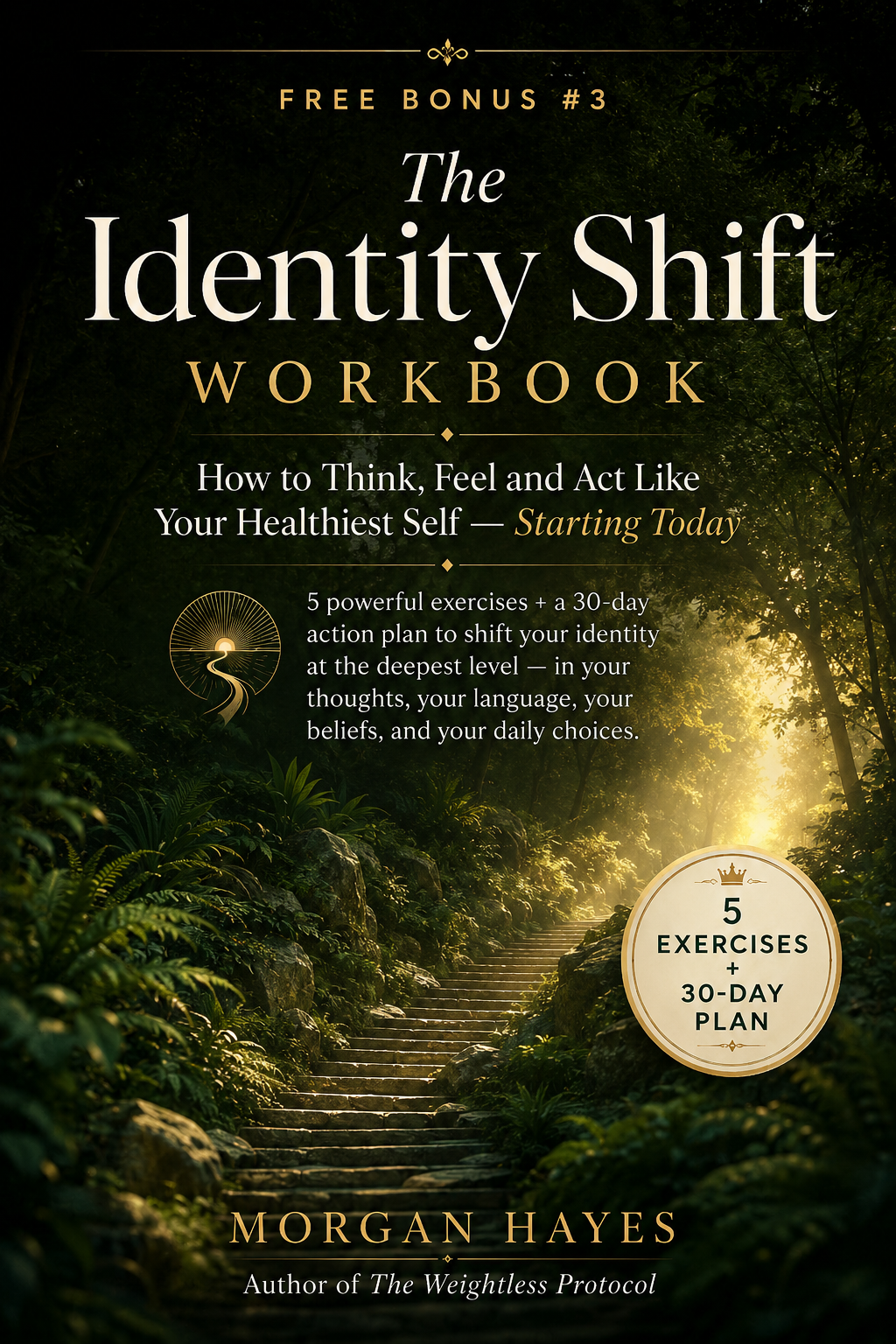 The Identity Shift Workbook bonus cover